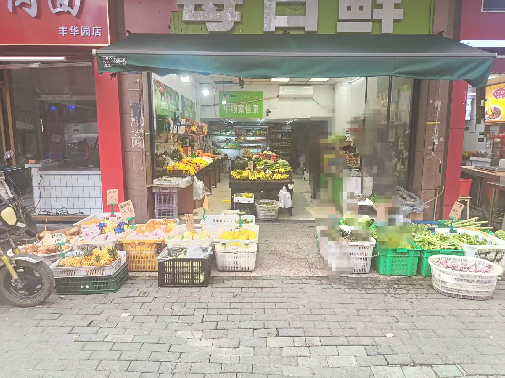 万人社区口生鲜店日几千流水